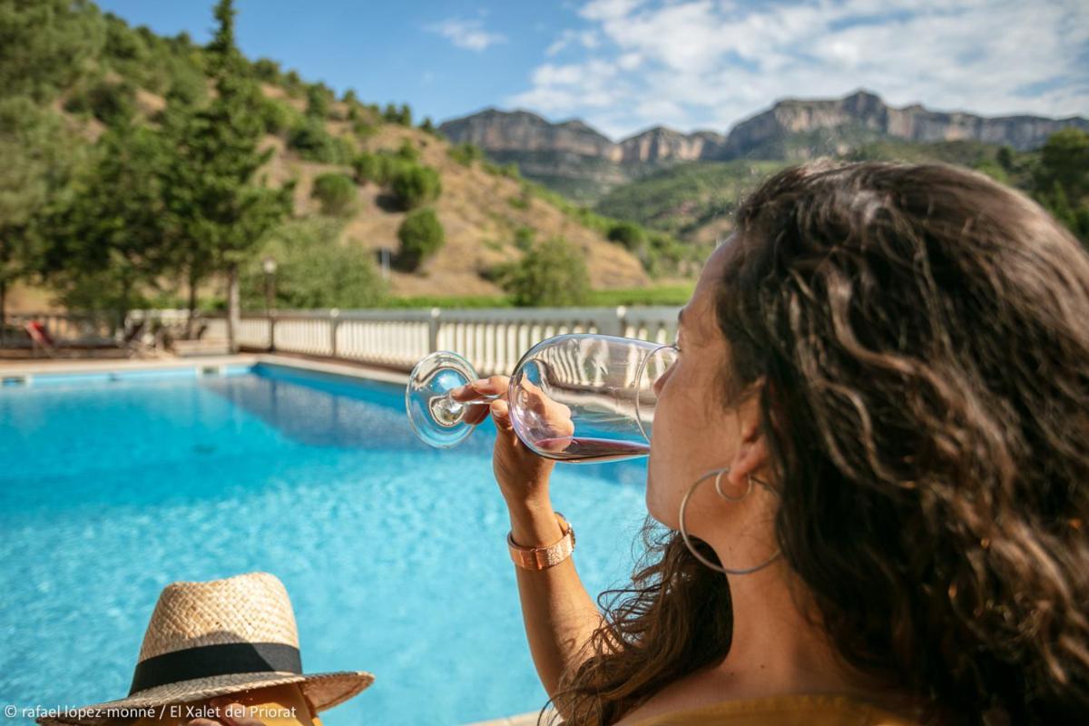 Вилла El Xalet Del Priorat Escaladei Экстерьер фото